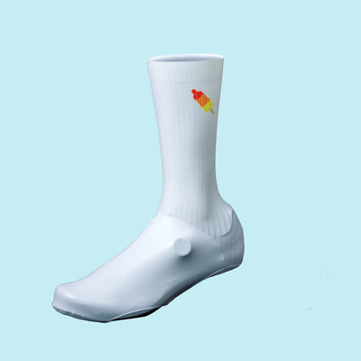 Aero overschoenen - Ijsjes print - Wit